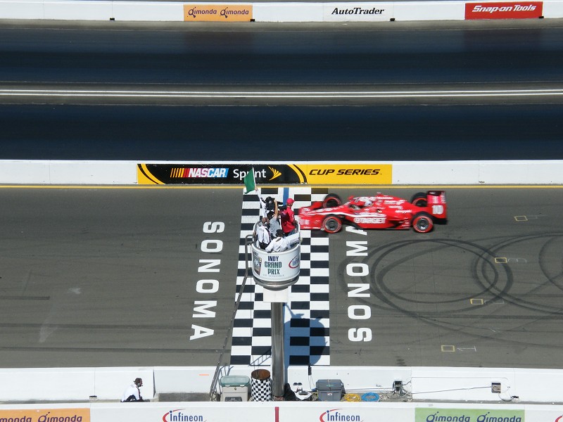 Dario Franchitti, Infineon Raceway