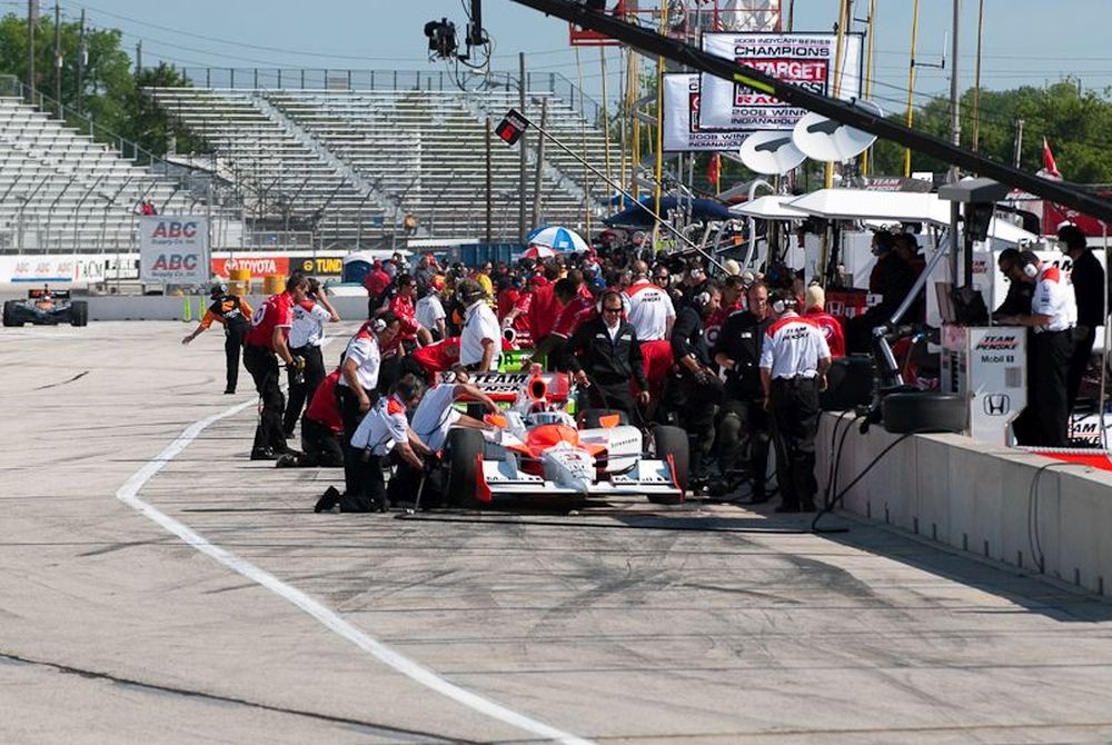 Helio Castroneves, Milwaukee Mile