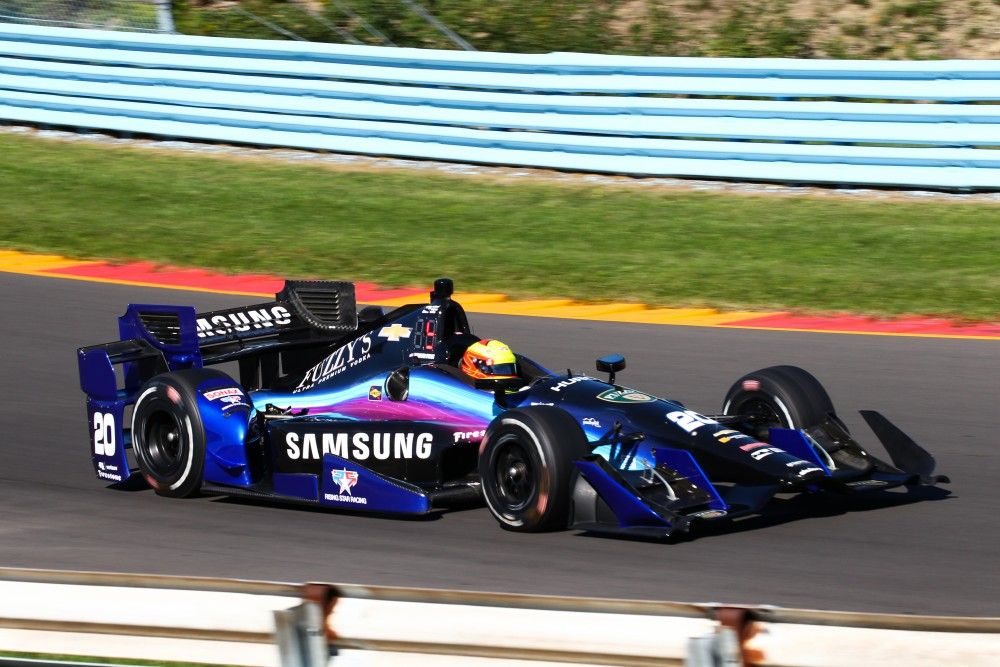 Spencer Pigot met Samsung sponsoring