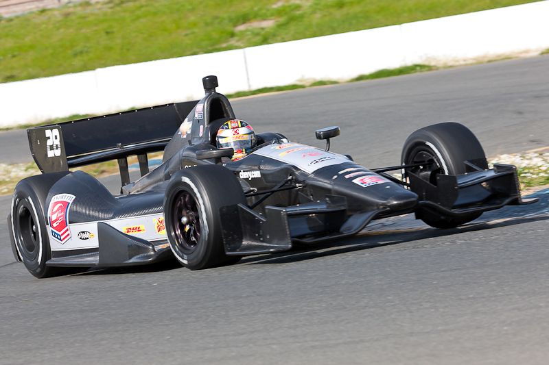Ryan Hunter-Reay, Infineon Raceway Testing 2012