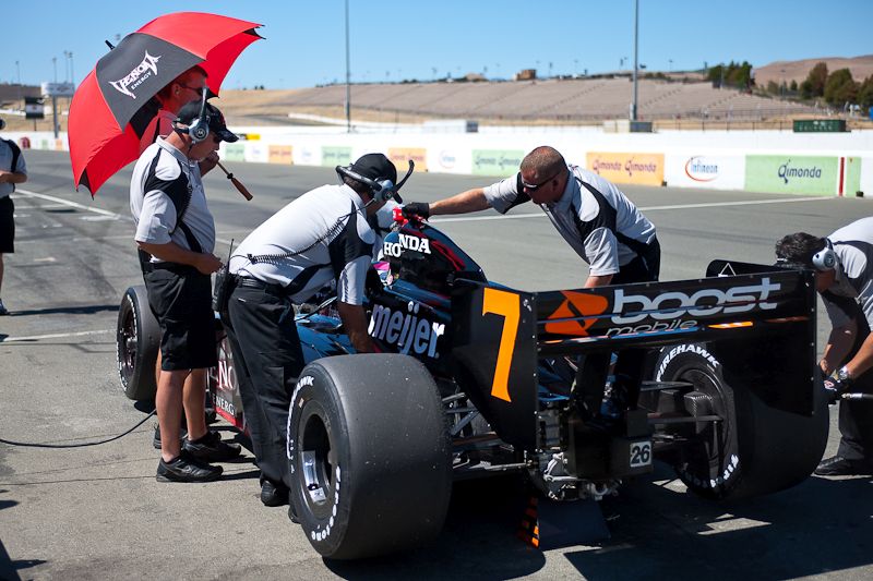 Marco Andretti, Test day @ Infineon Raceway