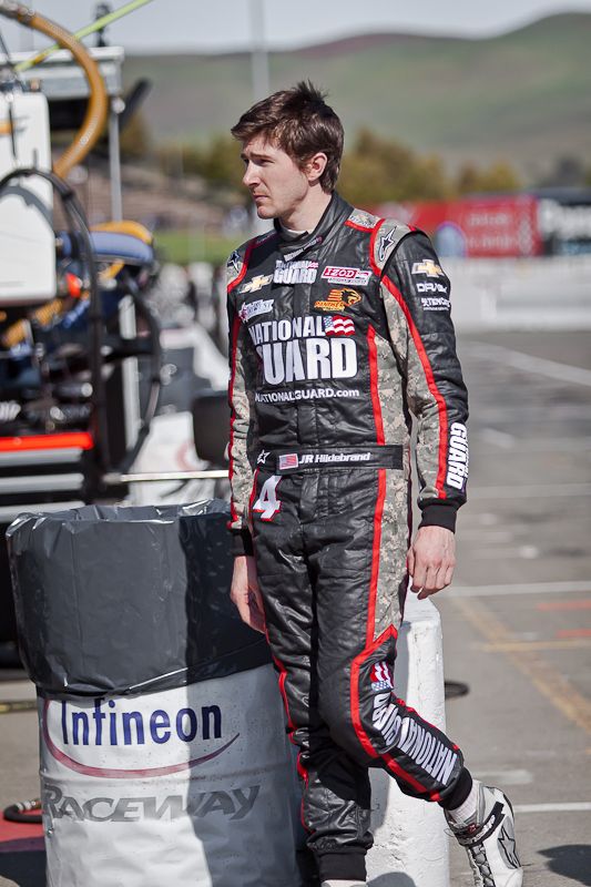 JR Hildebrand, Infineon Raceway Testing 2012