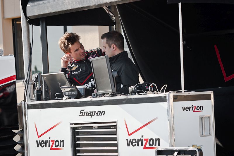 Will Power, Infineon Raceway Testing 2012
