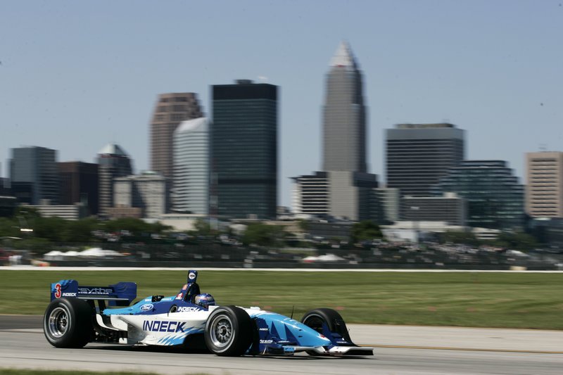 Paul Tracy op Cleveland