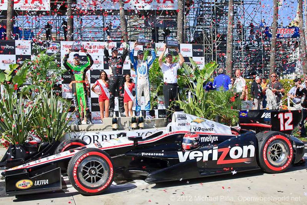 Will Power WINNER Long Beach Grand Prix 2012
