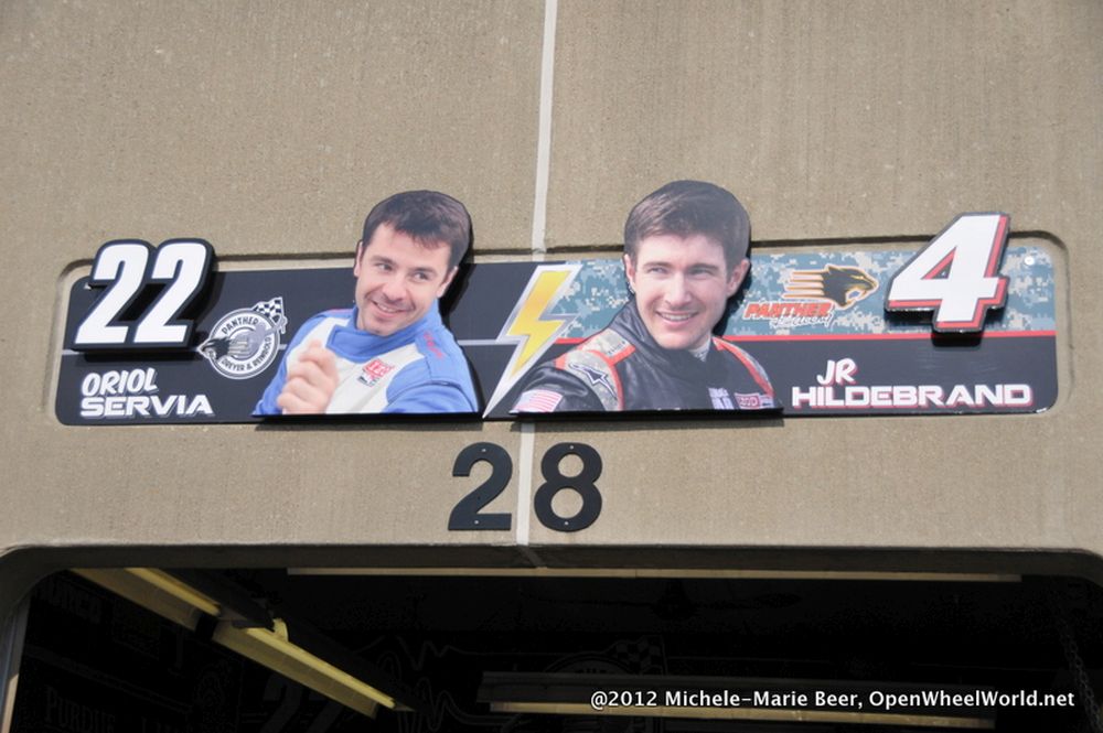 JR Hildebrand, Oriol Servia, Indianapolis