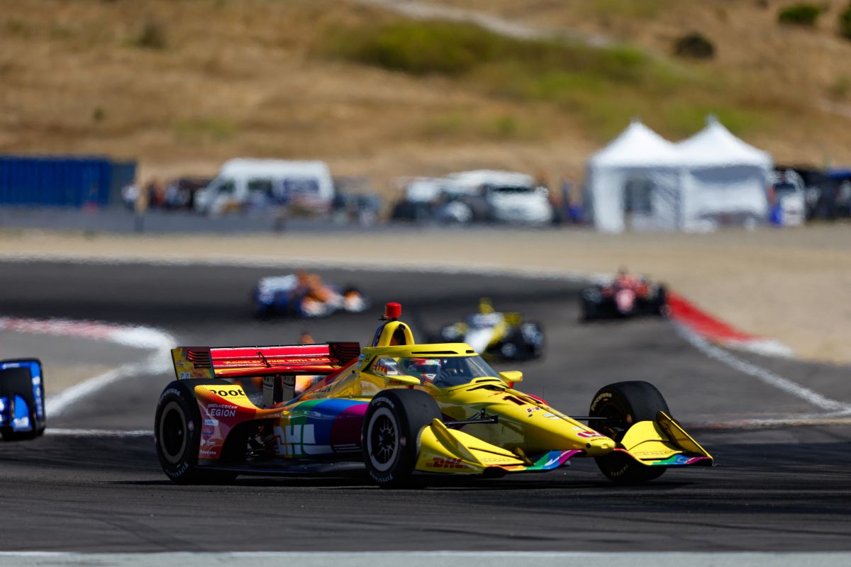 Alex Palou op Laguna Seca