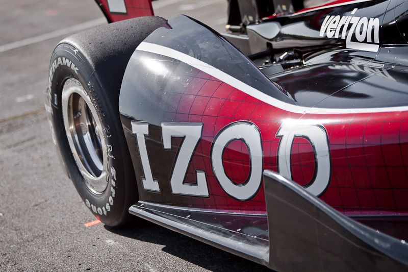 Ryan Briscoe, Infineon Raceway Testing 2012