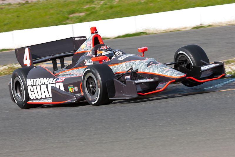 JR Hildebrand, Infineon Raceway Testing 2012