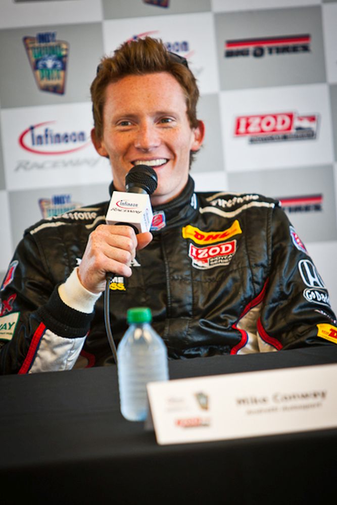 Mike Conway, Infineon Raceway - test session August 18th 2011