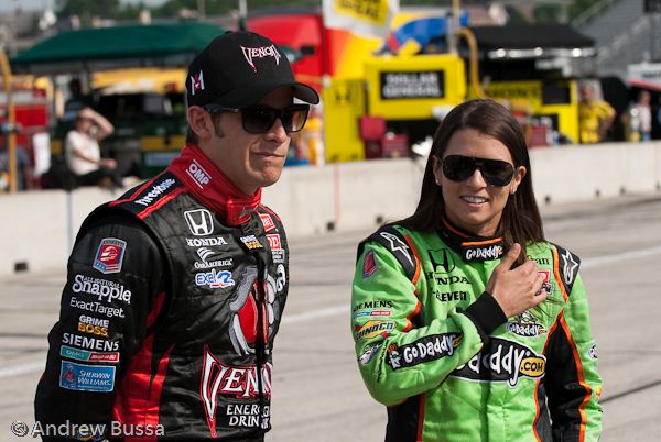Marco Andretti, Danica Patrick, Milwaukee Mile