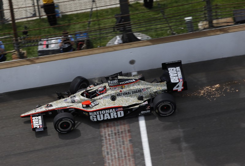 JR Hildebrand finisht de Indianapolis 500 als tweede