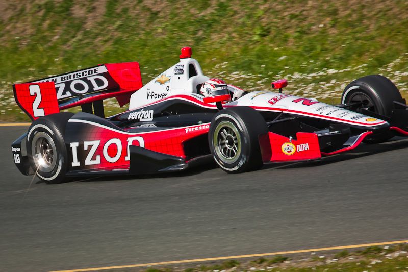 Ryan Briscoe, Infineon Raceway Testing 2012-Day 2