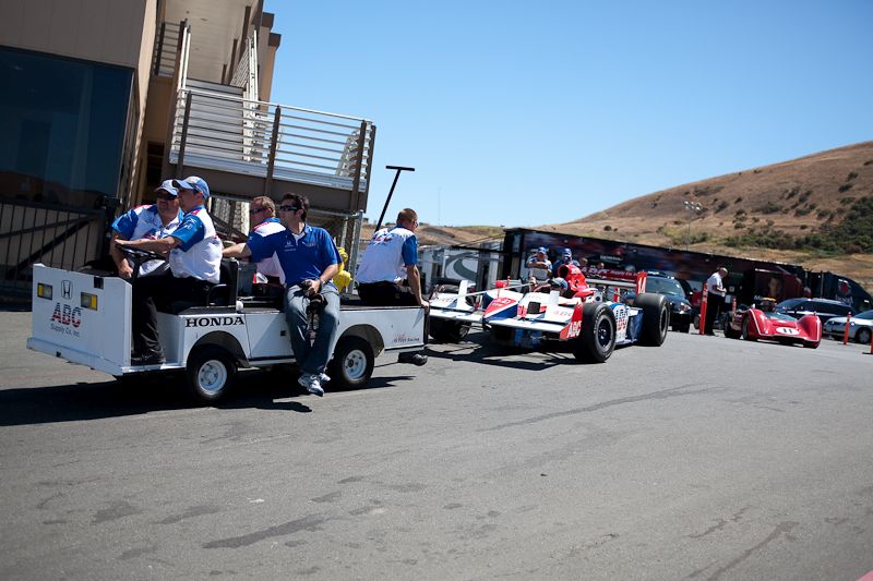 Ryan Hunter-Reay, Test day @ Infineon Raceway