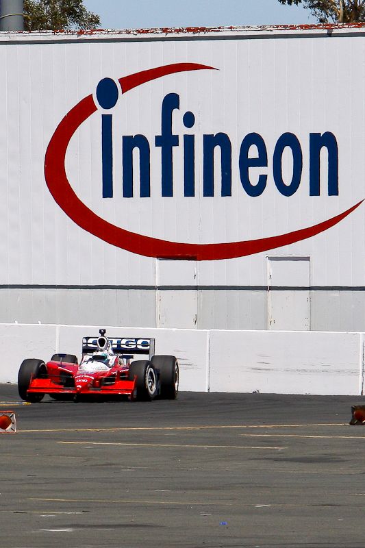 Milka Duno, Test day @ Infineon Raceway