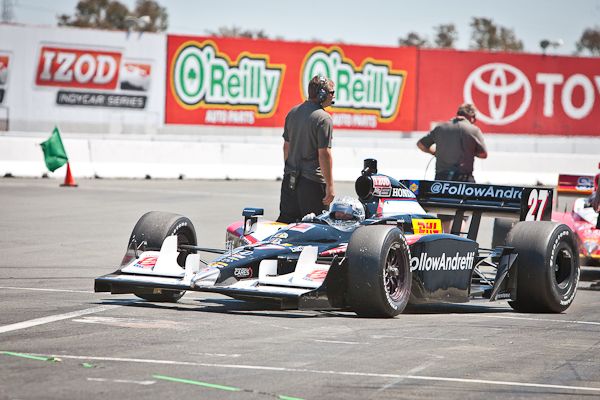 Mike Conway, Infineon Raceway - test session August 18th 2011