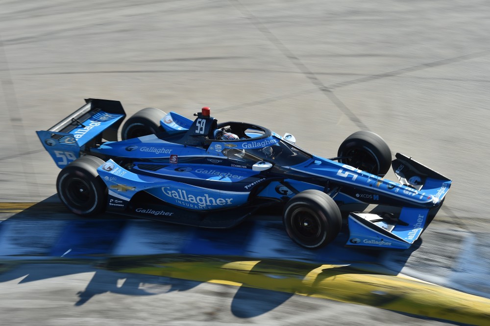Max Chilton op Sebring