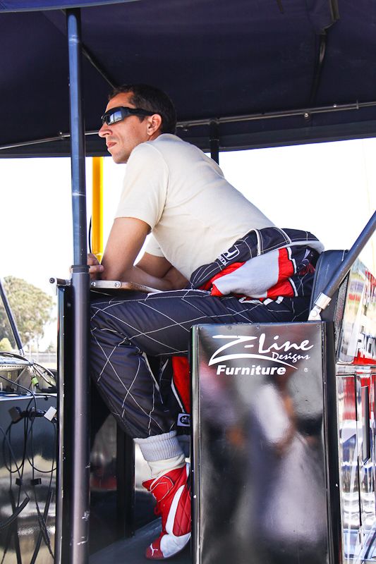 Justin Wilson, Test day @ Infineon Raceway