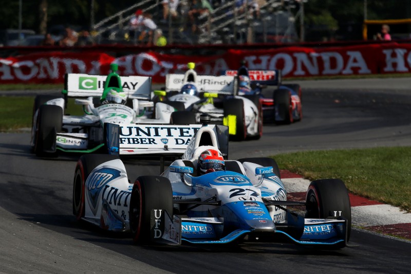 James Hinchcliffe voor Carlos Muñoz, Josef Newgarden en Graham Rahal