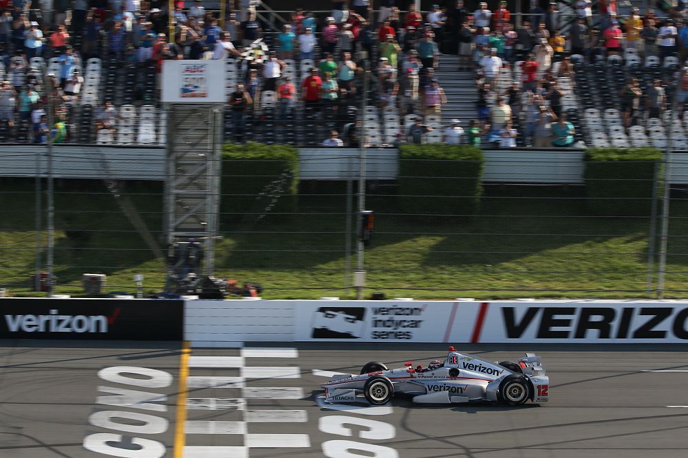 Will Power wint op Pocono Raceway!