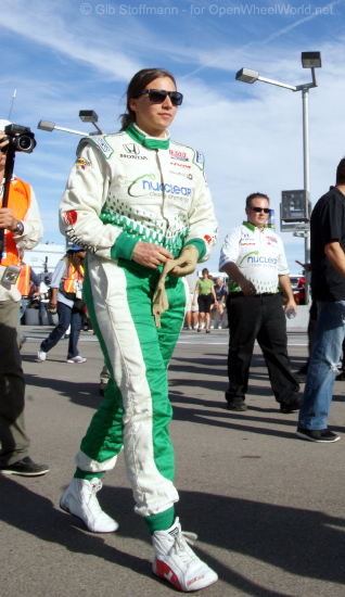 Simona De Silvestro, Las Vegas Motor Speedway
