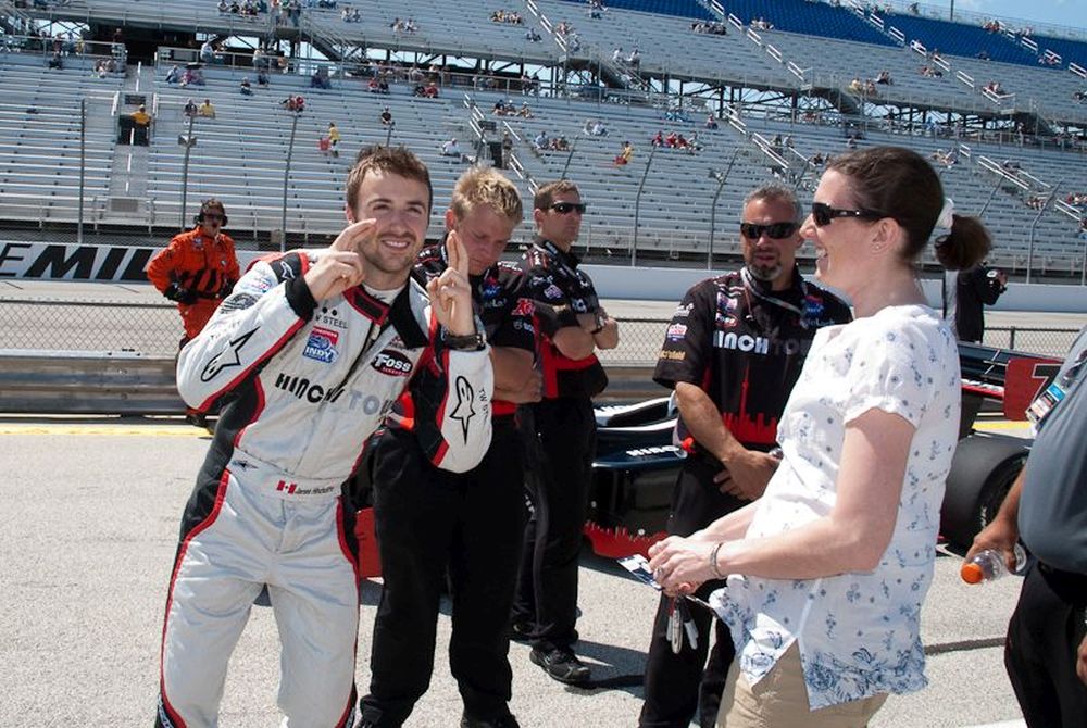 James  Hinchcliffe, Milwaukee Mile
