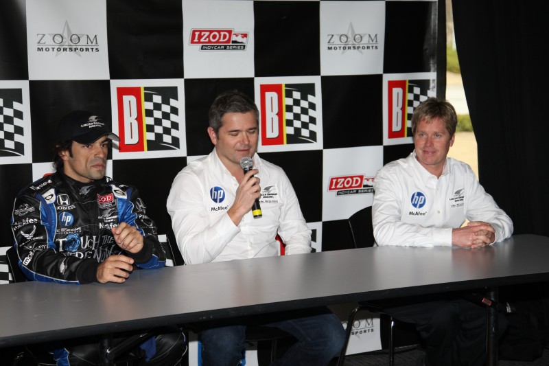Gil de Ferran, Davey Hamilton, Barber Motorsports Park