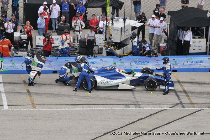 Simona de Silvestro, Milwaukee Mile