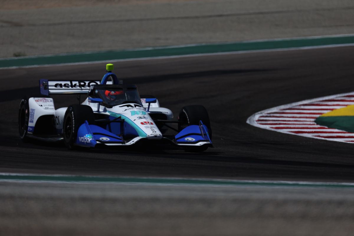 Rinus VeeKay, Laguna Seca