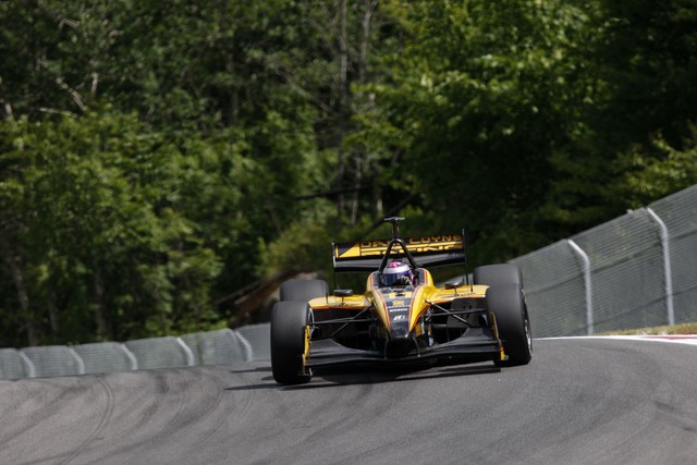 Katherine Legge op Mont-Tremblant