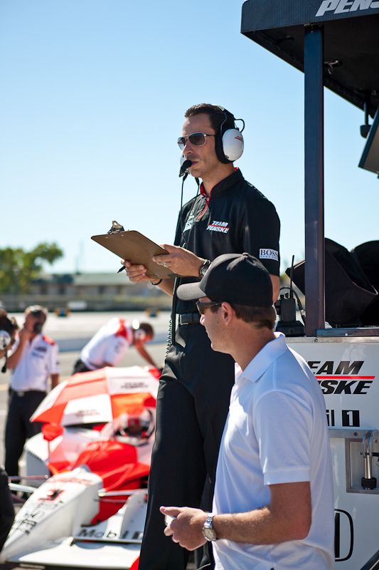 Helio Castroneves, Test day @ Infineon Raceway