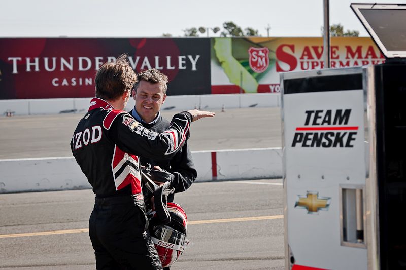 Ryan Briscoe, Infineon Raceway Testing 2012