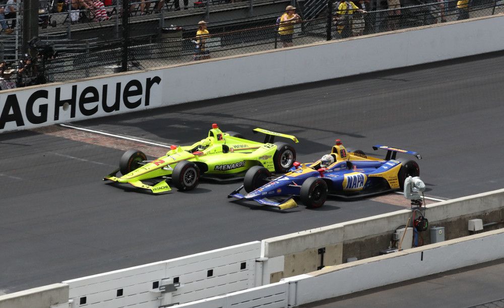 Simon Pagenaud, Alexander Rossi, Indianapolis