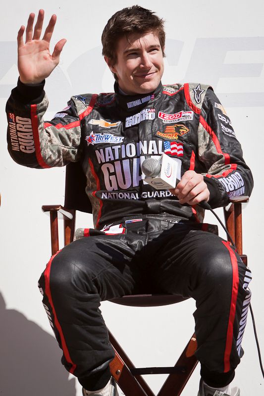 JR Hildebrand, Infineon Raceway Testing 2012