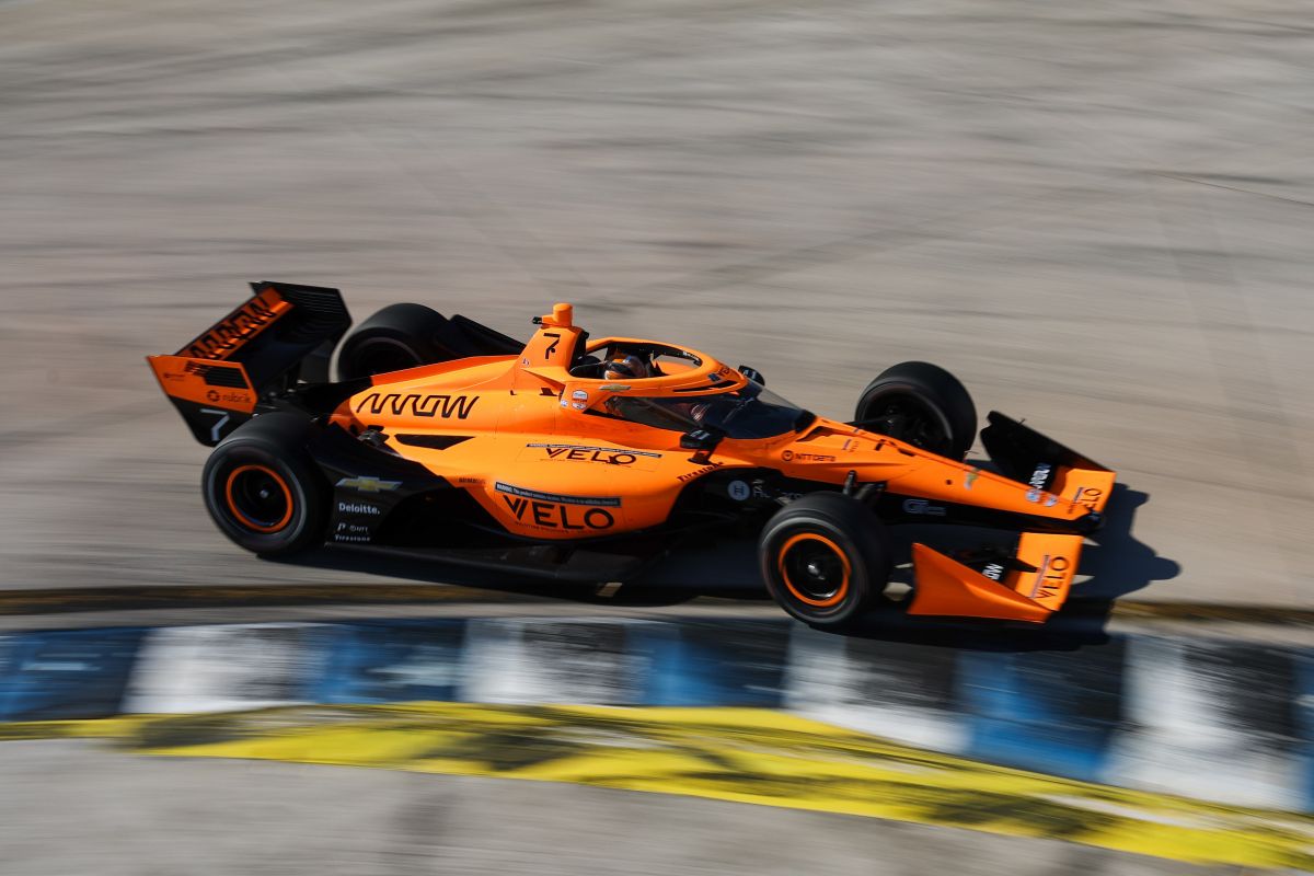 Christian Lundgaard test op Sebring