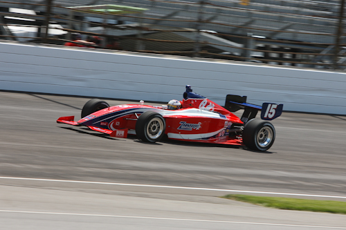 #15 Martin Plowman Indy Lights, Indianapolis