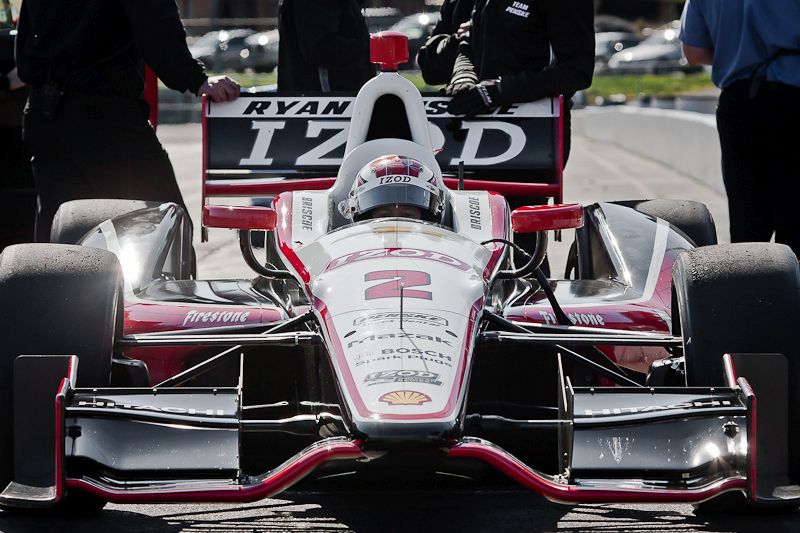 Ryan Briscoe, Infineon Raceway Testing 2012