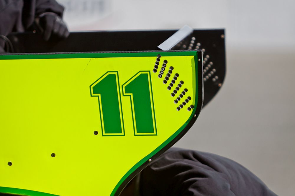 Rubens Barrichello KV Racing Technology, Infineon Raceway Testing 2012