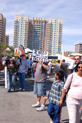 Long Beach, helemaal uitverkocht
