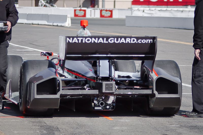 JR Hildebrand National Guard Panther Racing, Infineon Raceway Testing 2012