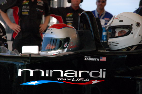 Mario Andretti in tweezitter, Edmonton