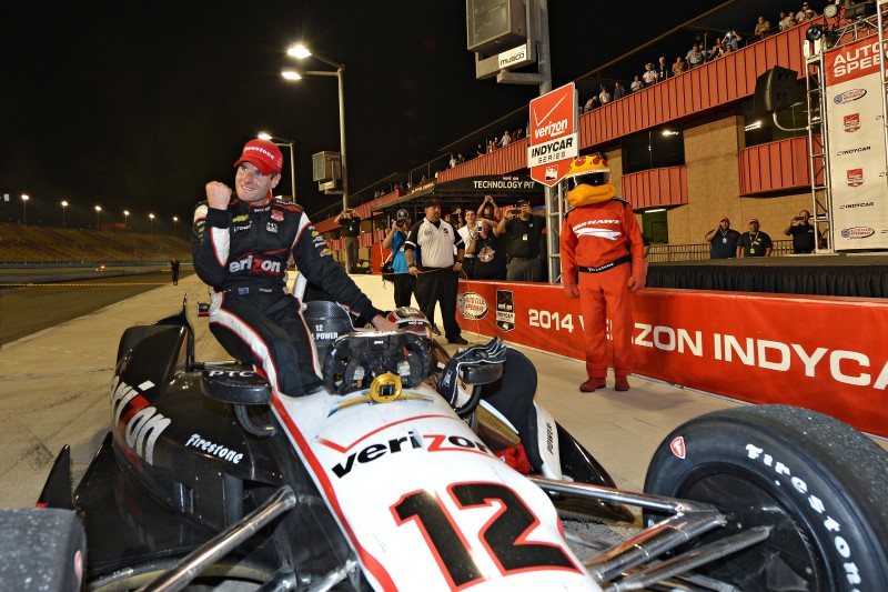 Will Power pakt het kampioenschap in Fontana