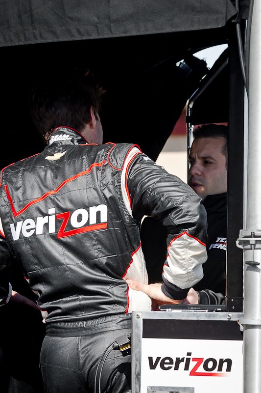 Will Power, Infineon Raceway Testing 2012