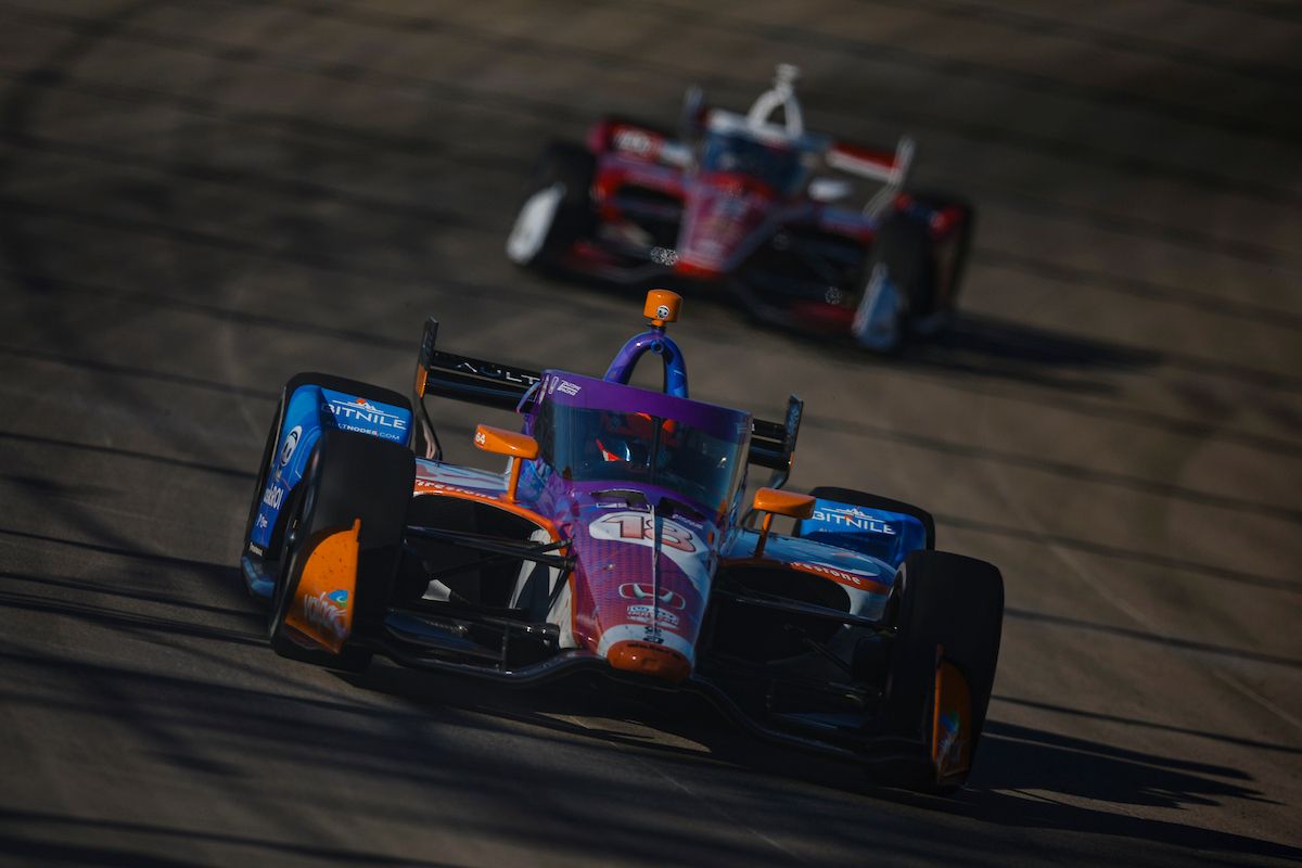 Rinus VeeKay, Nashville Superspeedway