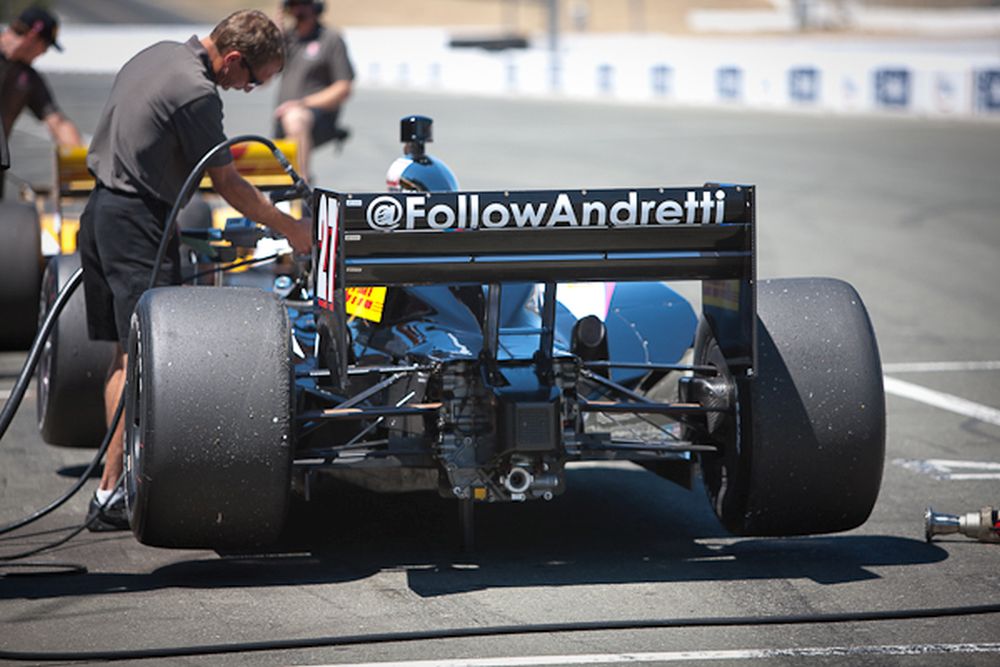 Mike Conway, Infineon Raceway - test session August 18th 2011