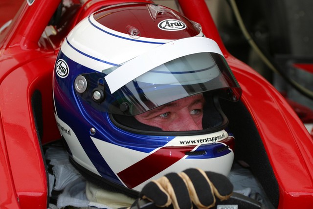 Jos Verstappen test voor HVM Racing op Sebring