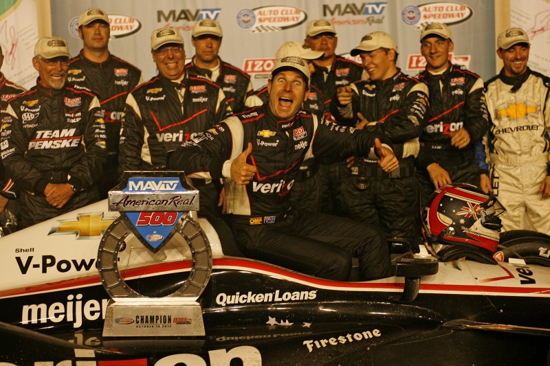 Will Power wint in Fontana