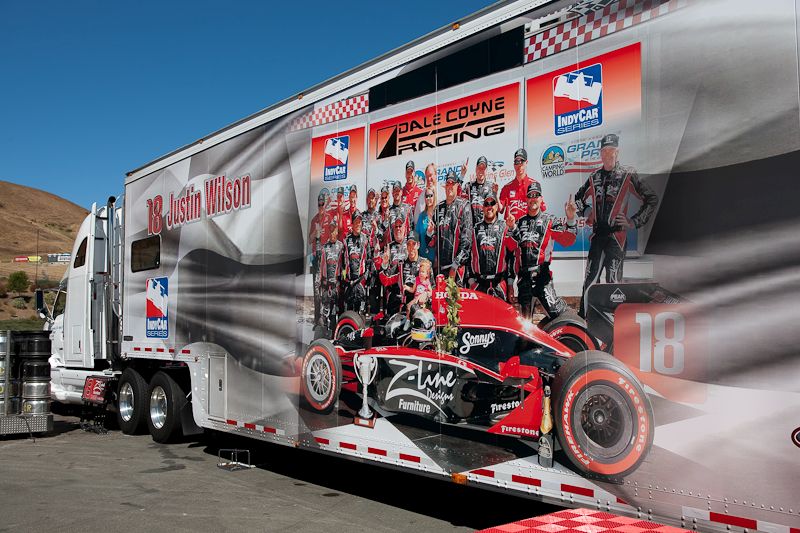 Justin Wilson, Infineon Raceway