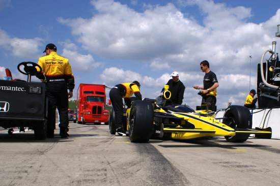 Tomas Scheckter, Kansas Speedway
