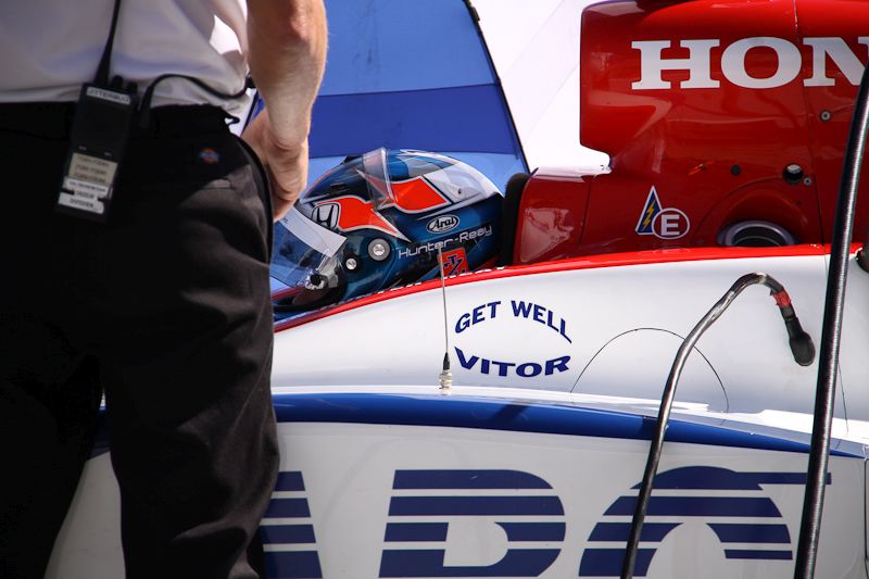 Ryan Hunter-Reay, Test day @ Infineon Raceway